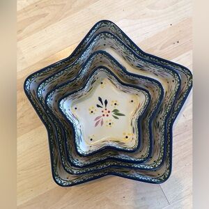 Temptations 4-Piece Star-Shaped Bakeware Set - Multi-color
